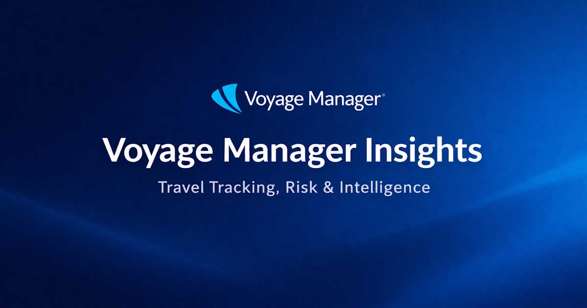 Voyage Risk powers Voyage Manager — and is built to power the rest of the Voyage family